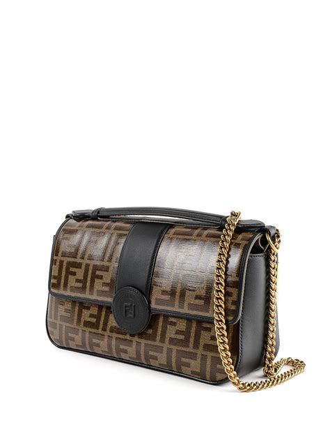 borsa fendi double face|fendi leather handbags.